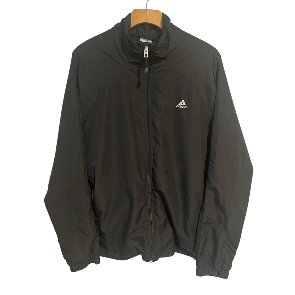 Adidas Women's Warm Up Jacket Full Zip Black XL
